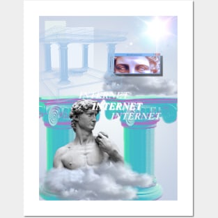 Sky Vaporwave Posters and Art